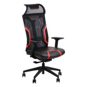 Fotel gamingowy obrotowy do komputera RYDER EXTREME BK/RD  (zamiennik dla KB-8922A)