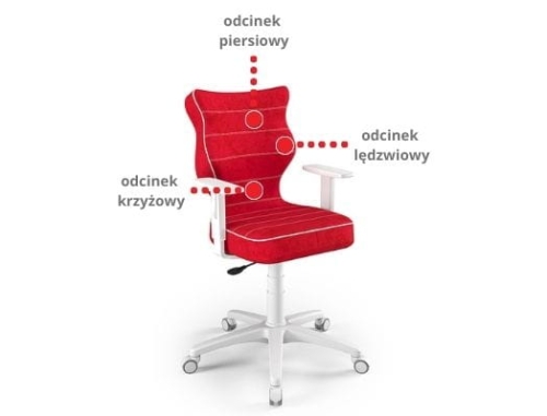 Krzesło młodzieżowe Duo czarny Visto 01 rozmiar 5 - 77c9ce896aeb156531fd235b7f4df299