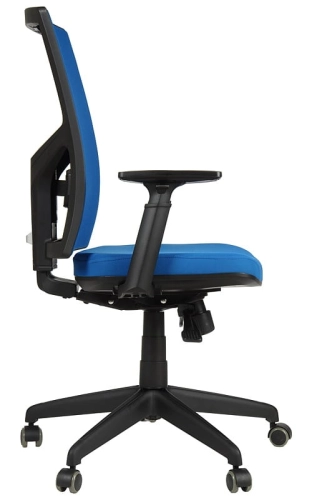 Krzesło biurowe obrotowe KB-8922B/NIEBIESKI, fotel biurowy