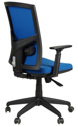 Krzesło biurowe obrotowe KB-8922B/NIEBIESKI, fotel biurowy