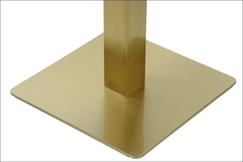 Podstawa stolika SH-3002-5/G, 45x45 cm, h=72.5 cm, złota - Podstawa stolika SH-3002-5/G, 45x45 cm, wysokość 72,5 cm w kolorze złotym