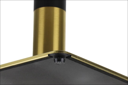 Podstawa stolika podwójna SH-3003-1/GB, 70x40 cm, h=72.5 cm, zlota - Podstawa stolika SH-3003-1/GB, 70x40 cm, wysokość 72,5 cm w kolorze złotym