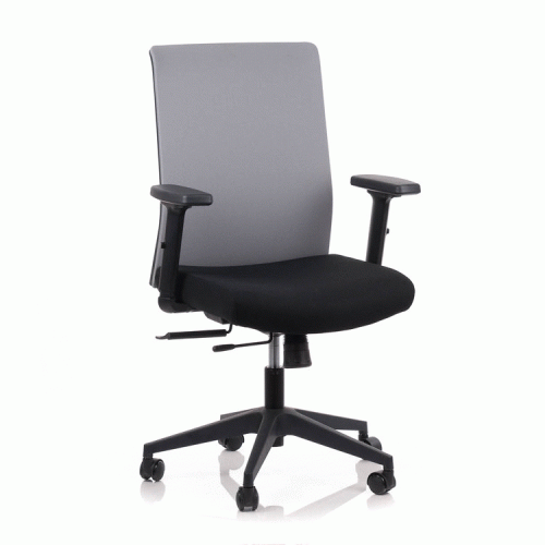 Fotel biurowy obrotowy RIVERTON F/L - oparcie tkaninowe, czarno-szary - RIVERTON-black-grey-fabric-L.gif