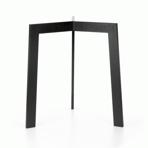 Stelaż NY-HF04B czarny fi=80 cm, wysokość 72,5 cm - NY-HF04A-and-B-black.gif
