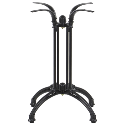 Podstawa stolika żeliwna SH-5028/B, wysokość 73 cm, kolor czarny