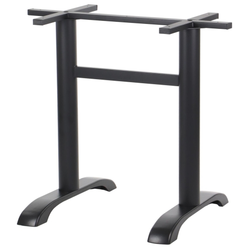 Podstawa stolika podwójna SH-5036/B, czarna, wysokość 73 cm