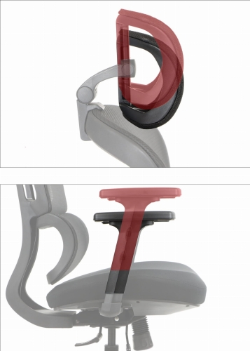 Fotel ergonomiczny TREX CZARNY podstawa nylonowa - 34563f88a217c9fd64964e7e4c84a092