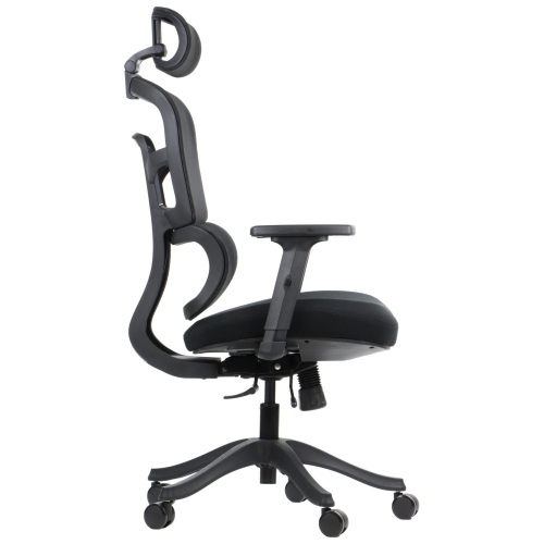 Fotel ergonomiczny TREX CZARNY podstawa nylonowa - c5684d4337cf41f08bd382d7ae492fd5