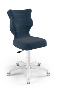 Youth chair Petit White Velvet 24 size 5