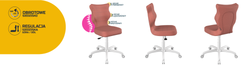 Krzesło młodzieżowe Petit biały Monolith 08 rozmiar 5 - ec71cbf31eff6d83ef92126ce8097fd5