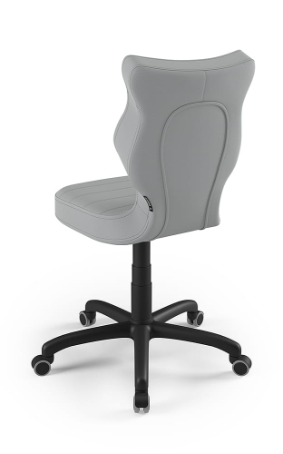 Krzesło młodzieżowe Petit czarny Velvet 03 rozmiar 6