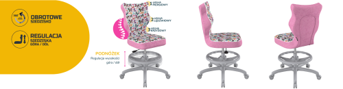 Krzesło młodzieżowe Petit szary Storia 31 rozmiar 6 WK+P - 2398e0e37f77d8fe5aba347464943c6d