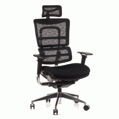 Krzesło Obrotowe ErgoNew S8(2) siedzisko tkaninowe - ErgoNew-S8-F-M-H-AL.gif
