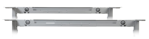 Stelaż metalowy biurka z rozsuwaną belką STL-01, kolor biały - beams.JPG