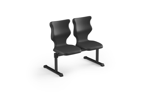 Zestaw siedziskowy Bench 2 os. rozmiar 6 siedzisko czarny