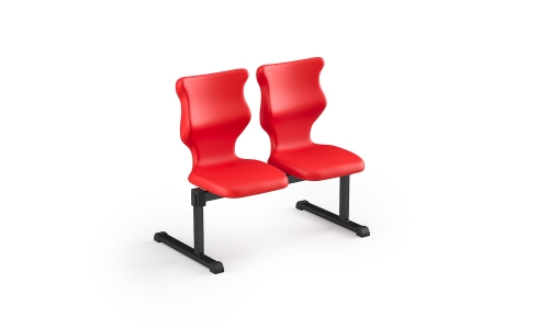 Zestaw siedziskowy Bench 2 os. rozmiar 6 siedzisko czerwony