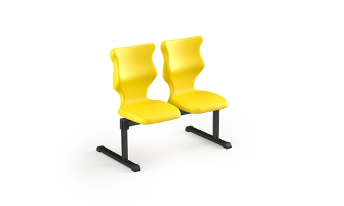 Zestaw siedziskowy Bench 2 os. rozmiar 6 siedzisko żółty