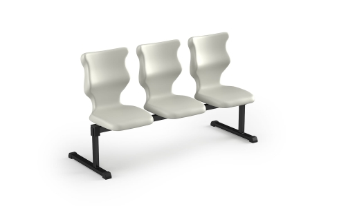 Zestaw siedziskowy Bench 3 os. rozmiar 6 siedzisko jasny szary