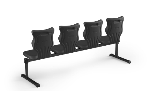 Zestaw siedziskowy Bench 4 os. rozmiar 6 siedzisko czarny
