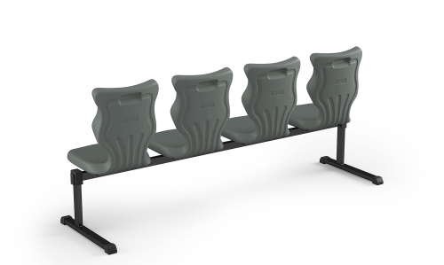 Zestaw siedziskowy Bench 4 os. rozmiar 6 siedzisko szary