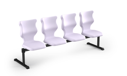 Zestaw siedziskowy Bench 4 os. rozmiar 6 siedzisko pastelowy fioletowy