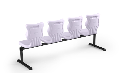 Zestaw siedziskowy Bench 4 os. rozmiar 6 siedzisko pastelowy fioletowy