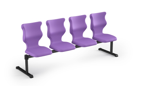 Zestaw siedziskowy Bench 4 os. rozmiar 6 siedzisko fioletowy