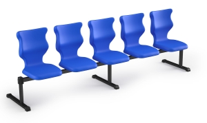 Zestaw siedziskowy Bench 5 os. rozmiar 6 siedzisko niebieski