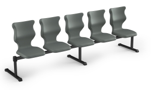 Zestaw siedziskowy Bench 5 os. rozmiar 6 siedzisko szary