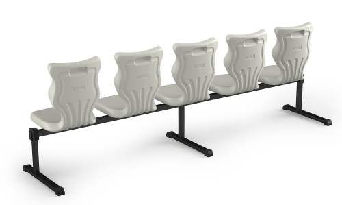 Zestaw siedziskowy Bench 5 os. rozmiar 6 siedzisko jasny szary