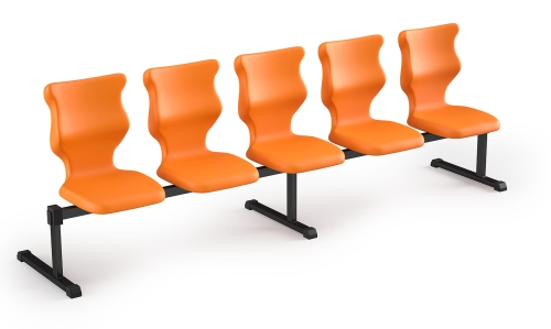 Zestaw siedziskowy Bench 5 os. rozmiar 6 siedzisko pomarańczowy