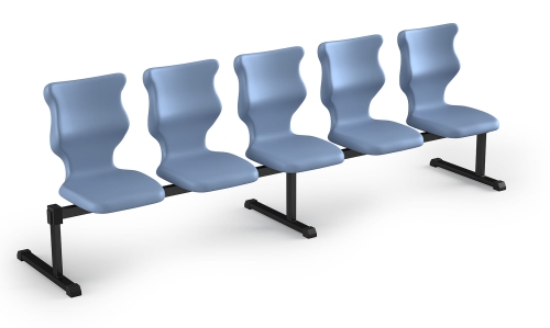 Zestaw siedziskowy Bench 5 os. rozmiar 6 siedzisko pastelowy niebieski
