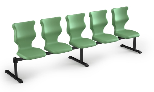 Zestaw siedziskowy Bench 5 os. rozmiar 6 siedzisko pastelowy zielony