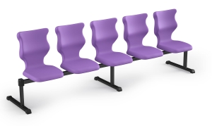 Zestaw siedziskowy Bench 5 os. rozmiar 6 siedzisko fioletowy