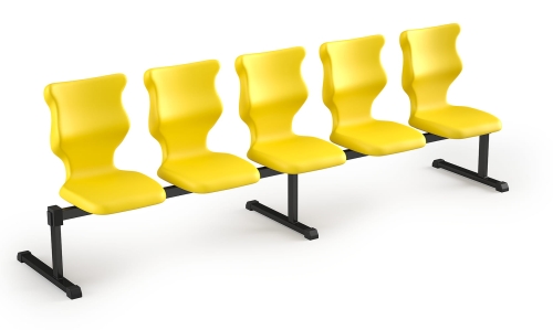 Zestaw siedziskowy Bench 5 os. rozmiar 6 siedzisko żółty