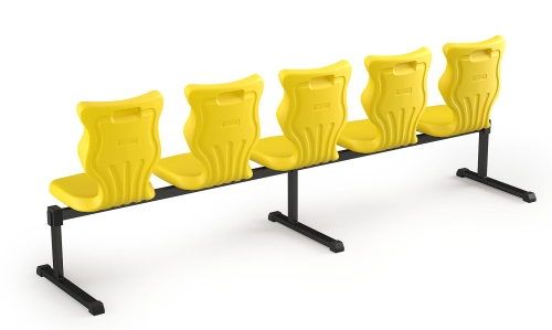 Zestaw siedziskowy Bench 5 os. rozmiar 6 siedzisko żółty