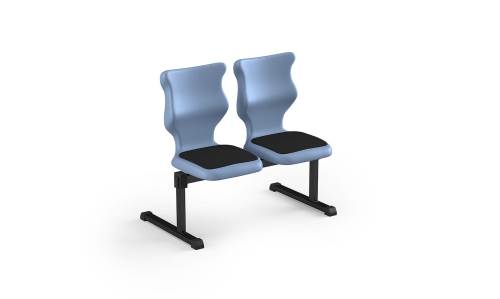 Zestaw siedziskowy Bench Soft 2 os. rozmiar 6 siedzisko pastelowy niebieski
