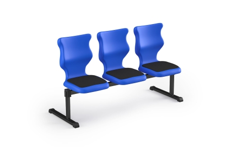 Zestaw siedziskowy Bench Soft 3 os. rozmiar 6 siedzisko niebieski