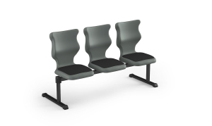 Zestaw siedziskowy Bench Soft 3 os. rozmiar 6 siedzisko szary