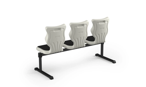 Zestaw siedziskowy Bench Soft 3 os. rozmiar 6 siedzisko jasny szary