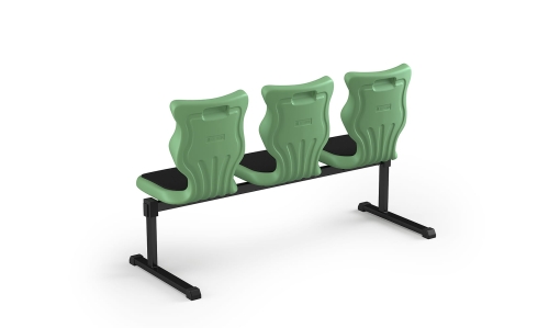 Zestaw siedziskowy Bench Soft 3 os. rozmiar 6 siedzisko pastelowy zielony