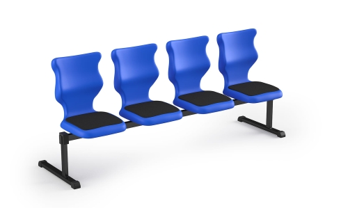 Zestaw siedziskowy Bench Soft 4 os. rozmiar 6 siedzisko niebieski