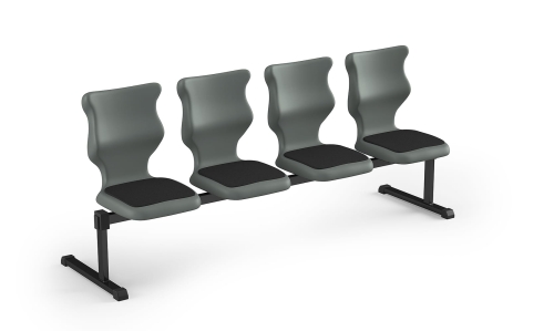 Zestaw siedziskowy Bench Soft 4 os. rozmiar 6 siedzisko szary