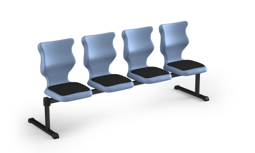 Zestaw siedziskowy Bench Soft 4 os. rozmiar 6 siedzisko pastelowy niebieski