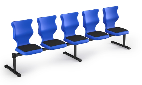 Zestaw siedziskowy Bench Soft 5 os. rozmiar 6 siedzisko niebieski
