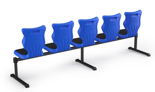 Zestaw siedziskowy Bench Soft 5 os. rozmiar 6 siedzisko niebieski