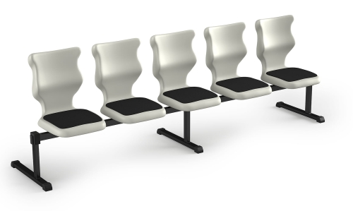 Zestaw siedziskowy Bench Soft 5 os. rozmiar 6 siedzisko jasny szary