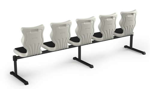Zestaw siedziskowy Bench Soft 5 os. rozmiar 6 siedzisko jasny szary
