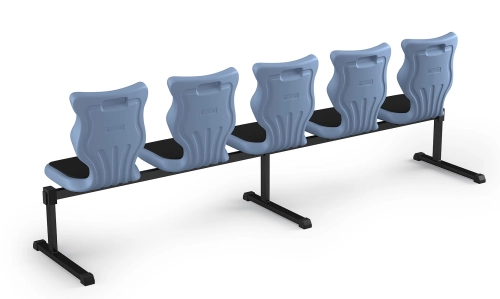 Zestaw siedziskowy Bench Soft 5 os. rozmiar 6 siedzisko pastelowy niebieski