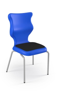 Krzesło Spider Soft rozmiar 5 siedzisko niebieski/stelaż szary